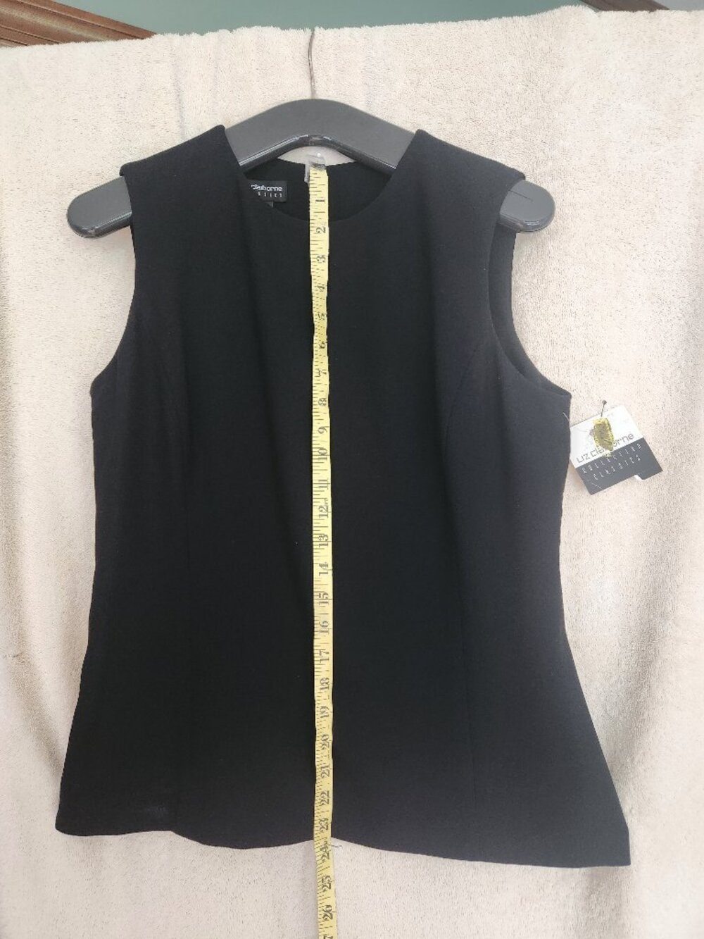 Crepe sleeveless shell 12